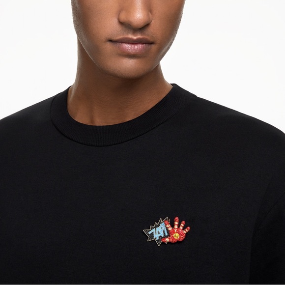 Swarovski Iron Man MARVEL pendant and brooch - Picture 4 of 5